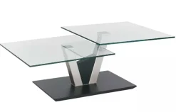 Sale 1019 Couchtisch drehbar 2 Ebenen Couchtische