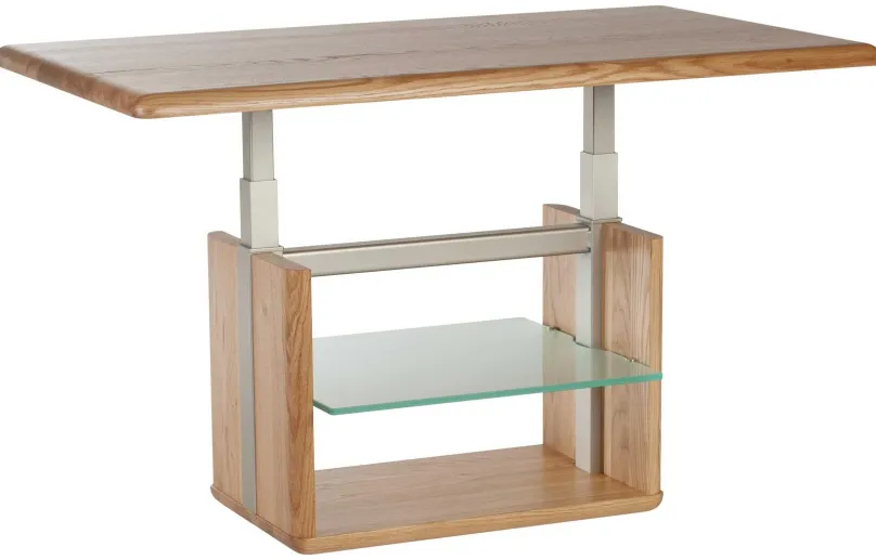 Sale 1808 Couchtisch höhenverstellbar Massivholz Couchtische|Esstische