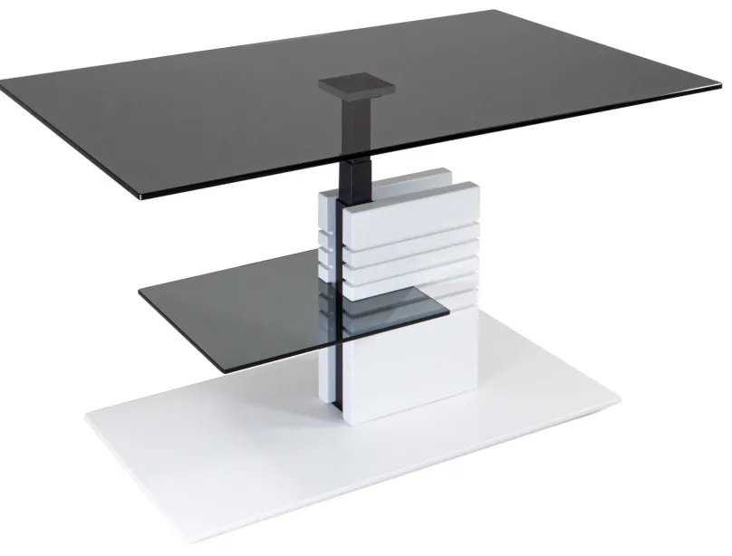 Discount 5655 Couchtisch höhenverstellbar modern Couchtische