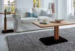 Online 7882 Couchtisch Wildeiche höhenverstellbar Couchtische