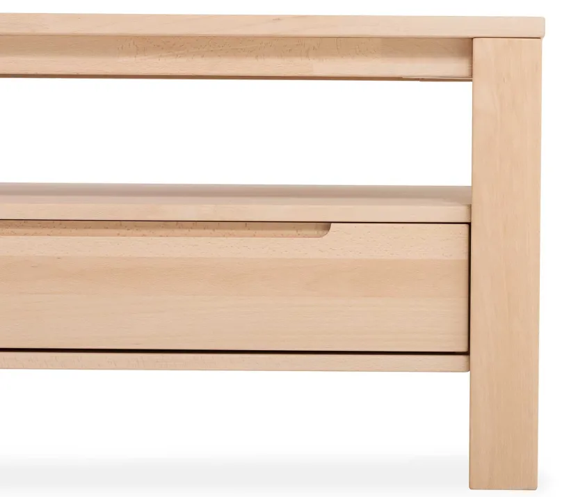 Online Couchtisch wildeiche massiv mit Schublade Couchtische