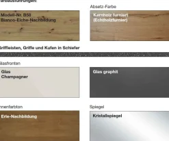 Hot Cremona Kommode mit Glastüren Türenkommode