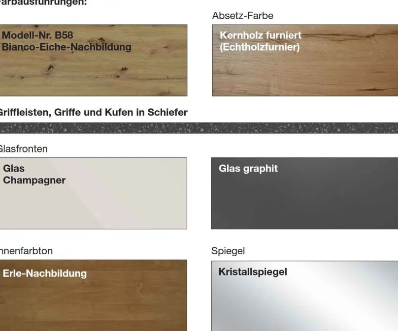 Hot Cremona Kommode mit Glastüren Türenkommode