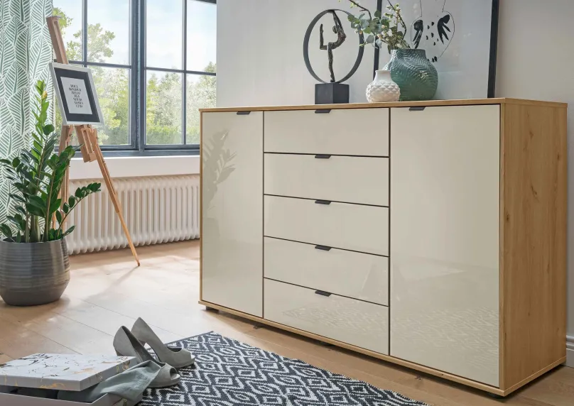 Online Cremona Kommode mit Türen und Schubladen Kombikommode