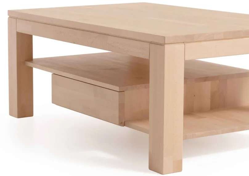 Clearance CS 060 Couchtisch Holz mit Stauraum Couchtische