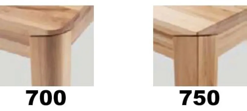 Best CT700/750 Couchtisch Massivholz Couchtische