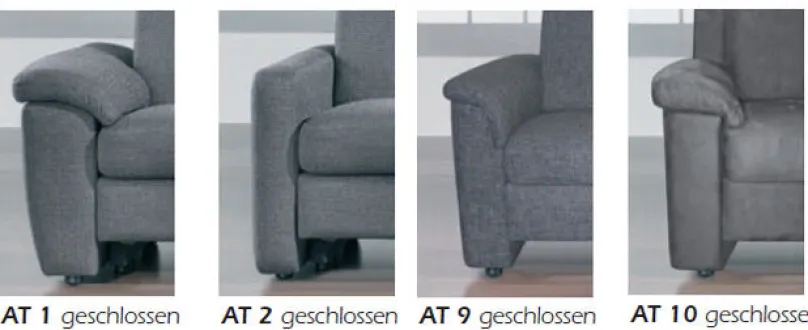 Discount Davina Sofa mit Recamiere Ecksofas