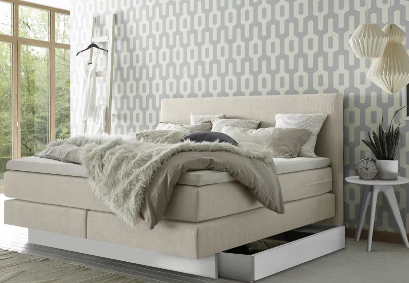 Sale Denver Boxspringbett mit Stauraum Boxspringbett