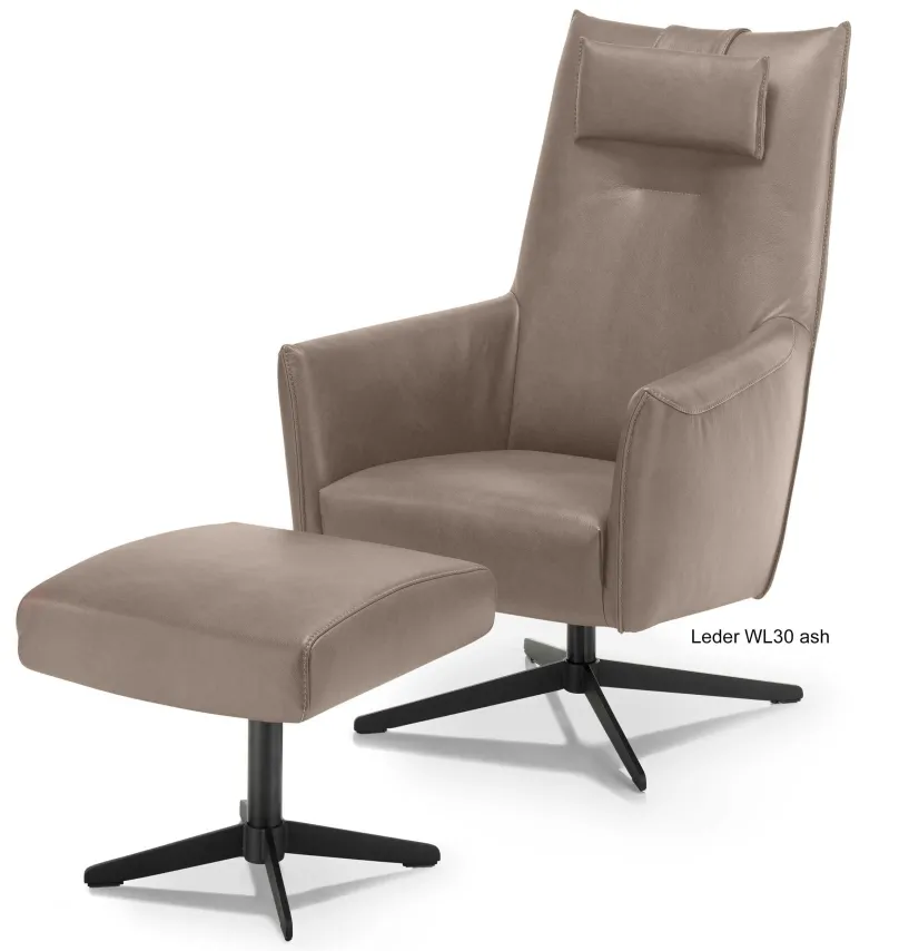 New Dex Sessel mit Hocker Sessel