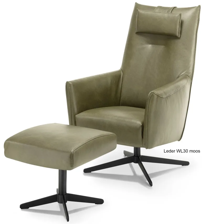 New Dex Sessel mit Hocker Sessel
