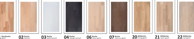 New Dico Salina Bett skandinavisch Massivholzbett