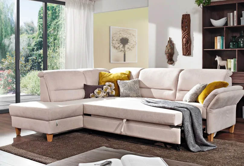 Dietsch Denja Polsterecke mit Schlaffunktion optional individuell Ecksofas