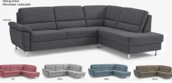Discount Dietsch Onyx Ecksofa mit Querschläfer in vielen Farben Schlafsofa|Ecksofas