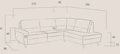 Discount Dietsch Onyx Ecksofa mit Querschläfer in vielen Farben Schlafsofa|Ecksofas