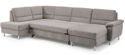 Hot Dietsch Onyx Wohnlandschaft wahlweise mit Schlaffunktion und Bettkasten Schlafsofa|Wohnlandschaft