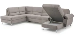 Hot Dietsch Onyx Wohnlandschaft wahlweise mit Schlaffunktion und Bettkasten Schlafsofa|Wohnlandschaft
