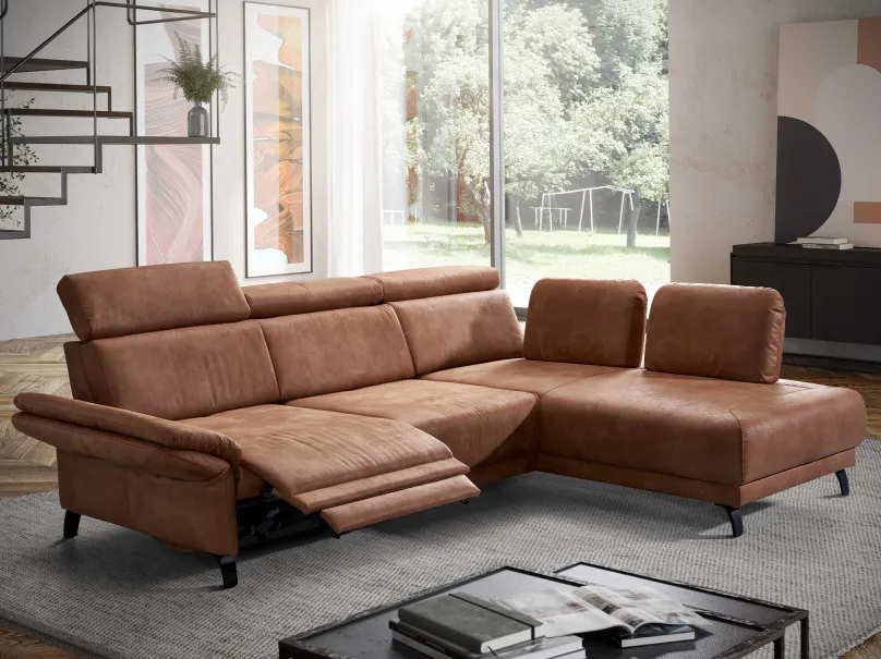 Outlet Dietsch Rhodos Ecksofa mit vielen Funktionen individuell Ecksofas