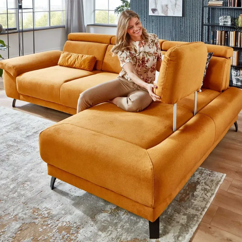 New Dietsch Rhodos funktionale Wohnlandschaft Boxspring optional Ecksofas