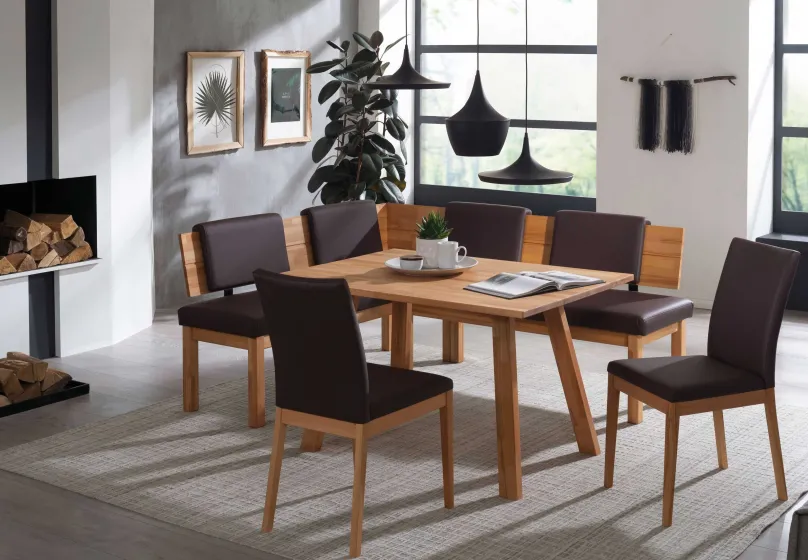 New Eckbank mit Tisch und Stühle günstig Essgruppen