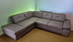 Hot Ecksofa mit Sitztiefenverstellung Ecksofas
