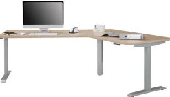 Clearance Edjust Eckschreibtisch höhenverstellbar Schreibtische