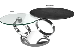 Eolia Couchtisch rund 2-teilig Couchtische