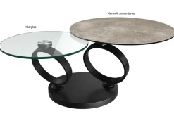 Eolia Couchtisch rund 2-teilig Couchtische