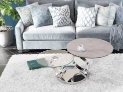 Eolia Couchtisch rund 2-teilig Couchtische