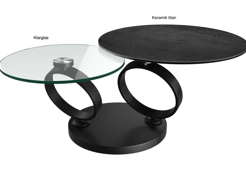 Eolia Couchtisch rund 2-teilig Couchtische