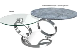 Eolia Couchtisch rund 2-teilig Couchtische