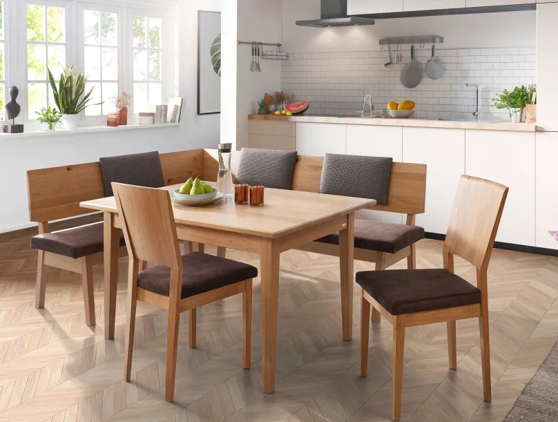 Clearance Essgruppe eiche bianco Essgruppen