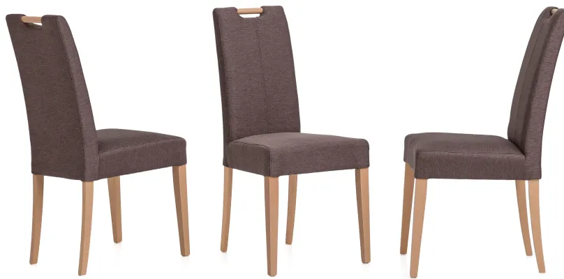 Online Esszimmerstühle braun 6er Set Stühle|Polsterstühle