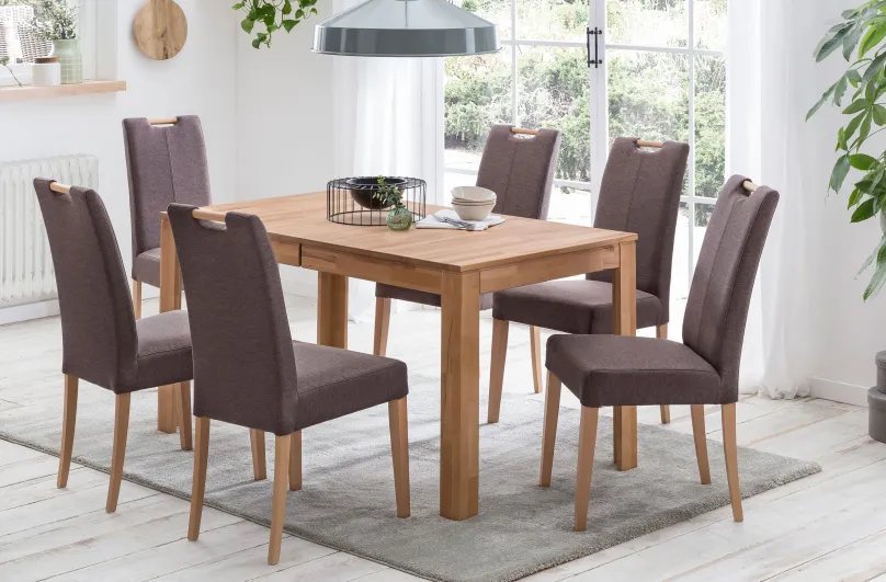 Online Esszimmerstühle braun 6er Set Stühle|Polsterstühle