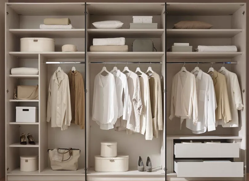 Discount Extenso Kleiderschrank mit Drehtüren Drehtürenschränke