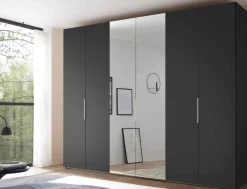 Outlet Extenso Kleiderschrank mit Spiegel Drehtürenschränke