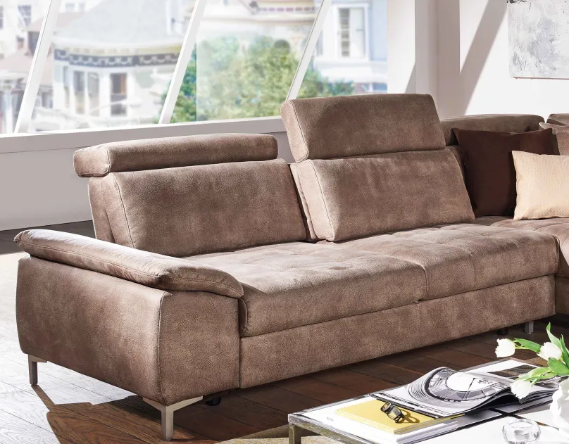 Family Relax Ecksofa mit Schlaffunktion Schlafsofa|Ecksofas