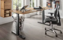 New Florenz Stehschreibtisch höhenverstellbar Holz Schreibtische