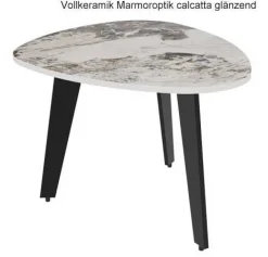 Sale Galet Beistelltisch Keramik Marmoroptik Beistelltische|Couchtische