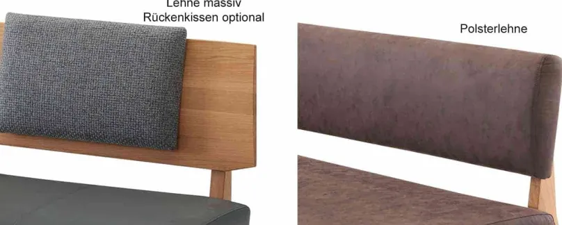 Outlet Garda Truhen Eckbank Massivholz Eckbänke
