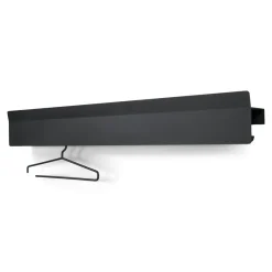 Online Garderobe schwarz Metall Garderobenpaneel