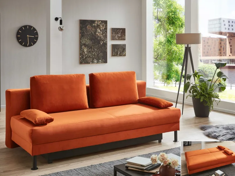 New Genua Schlafsofa mit Bettkasten Schlafsofa|Sofas