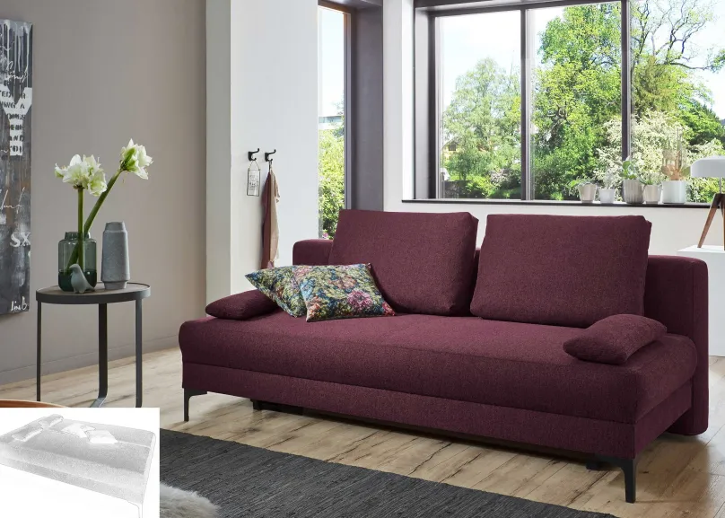 New Genua Schlafsofa mit Bettkasten Schlafsofa|Sofas
