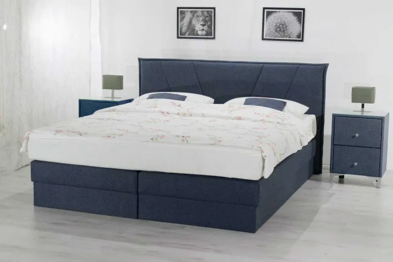 Clearance Granada Boxspringbett 160x200 mit Bettkasten Boxspringbett