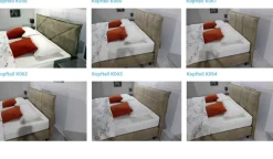 Clearance Granada Boxspringbett 160x200 mit Bettkasten Boxspringbett
