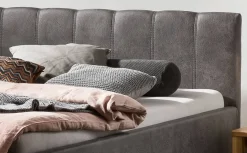 Clearance Polsterbett grau Polsterbett