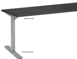 Best Höhenverstellbarer Schreibtisch elektrisch 160x80 Schreibtische