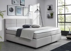 Outlet Hover Boxspringbett 180x200 mit LED Boxspringbett