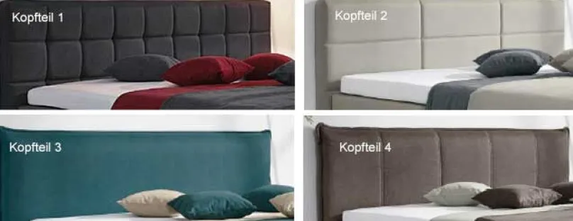 Outlet Hover Boxspringbett 180x200 mit LED Boxspringbett