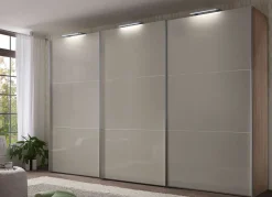 Sale Includo-Glas Schwebetürenschrank Schwebebetürenschränke