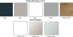 Includo Kleiderschrank Hochglanz Schwebebetürenschränke